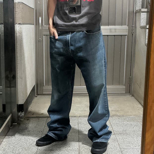 00‘s Levi’s 569 데님 팬츠