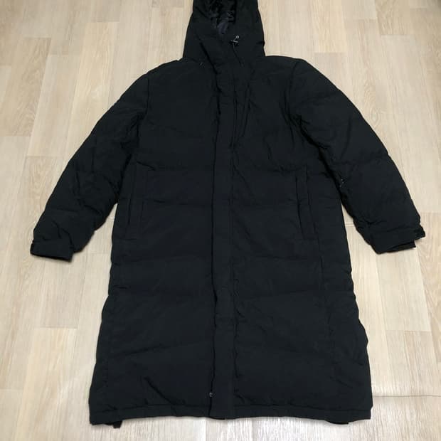 (105 / XL) 그렉노먼 거위털 구스다운 롱패딩 블랙