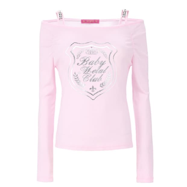 베이비메탈클럽 베메클 다이아몬드 로고탑 (베이비핑크)