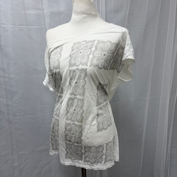 [Kumikyoku] Crochet Detail T-Shirt
