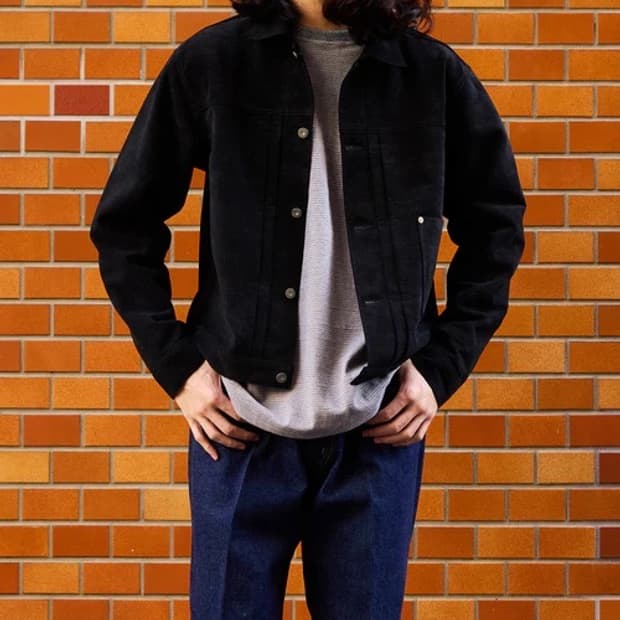 본쿠라 WILD LIFE TALOR 별주 1세대 스웨이드 가죽자켓 40