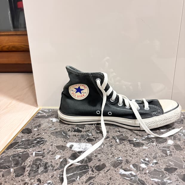 컨버스 하이 올스타 블랙