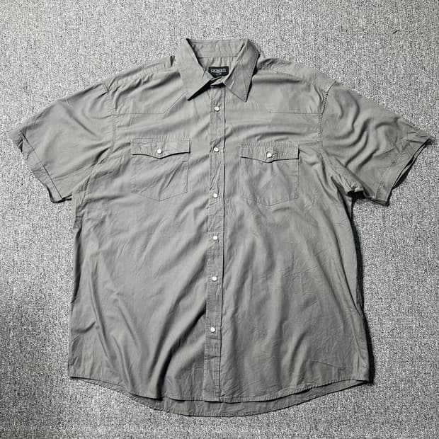 Gioberti 웨스턴 반팔셔츠(105/old-7631)