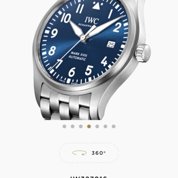 IWC 마크18 어린 왕자