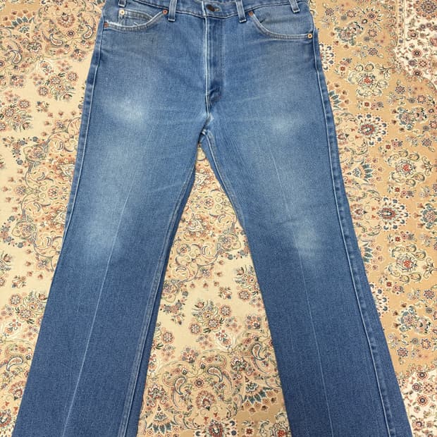 리바이스517 오렌지탭 부츠컷