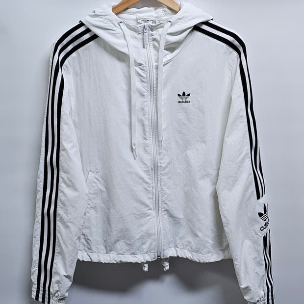 아디다스 여성 윈드브레이커 바람막이 L
