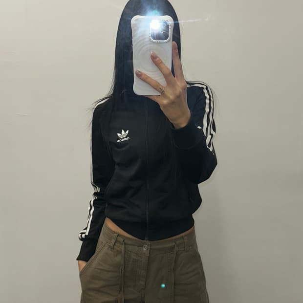 아디다스 하이넥 져지 트랙탑 