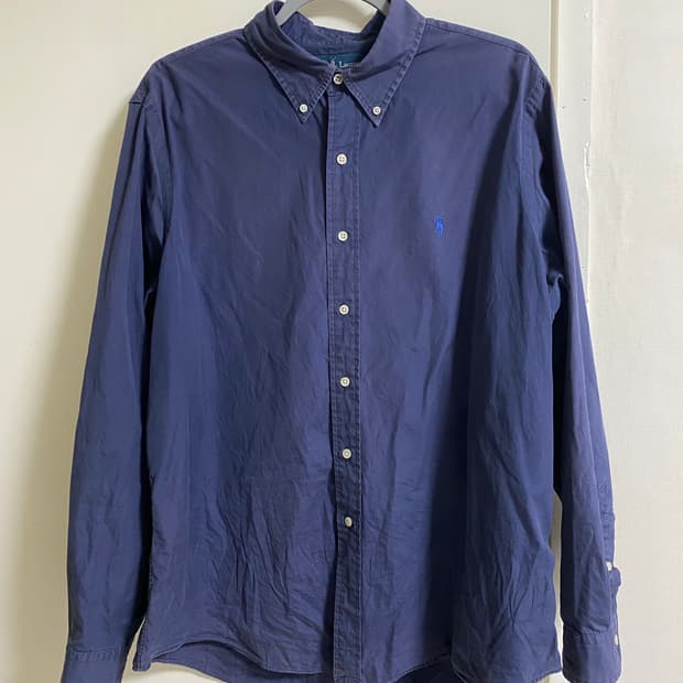 빈티지 폴로 랄프로렌 포플린 셔츠 빅사이즈 2XL