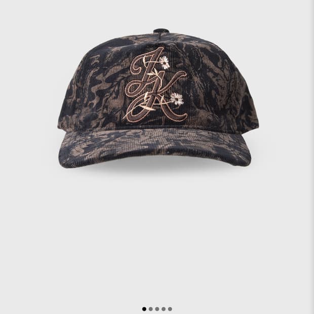 준태킴 모자 artisanal embroidery cap