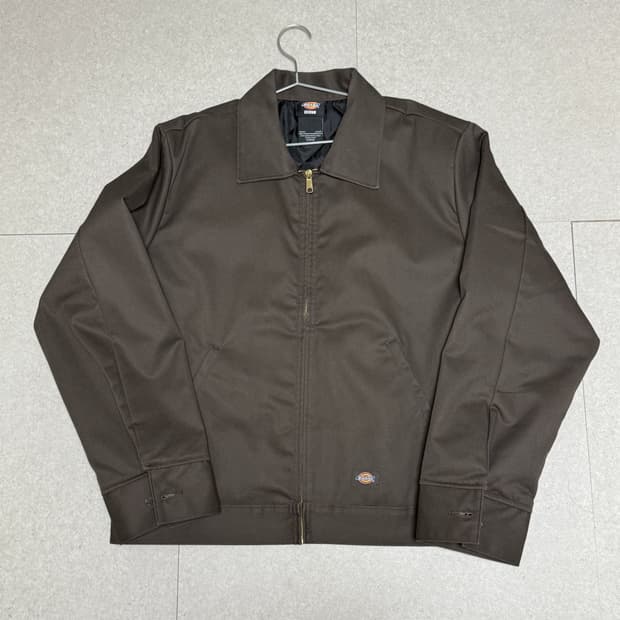 디키즈 아이젠하워 퀼팅 자켓 브라운 레귤러핏 라지