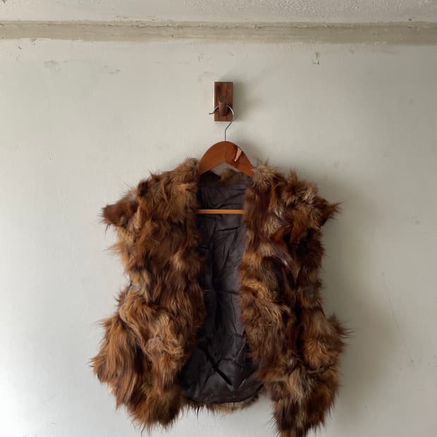 JPN Vintage Fox Vest