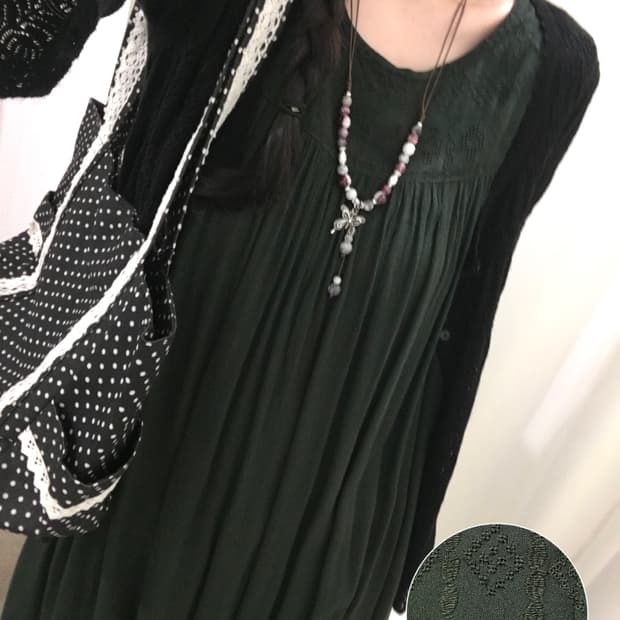 Hagumi Embroidered Dress