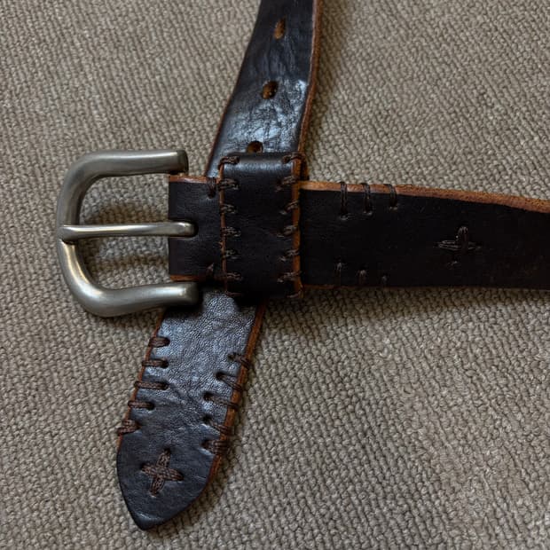 levis 리바이스 빈티지 레더 벨트 