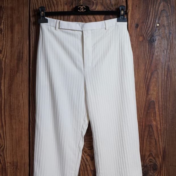 생로랑 테일러드 팬츠