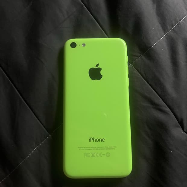 아이폰 5C 그린