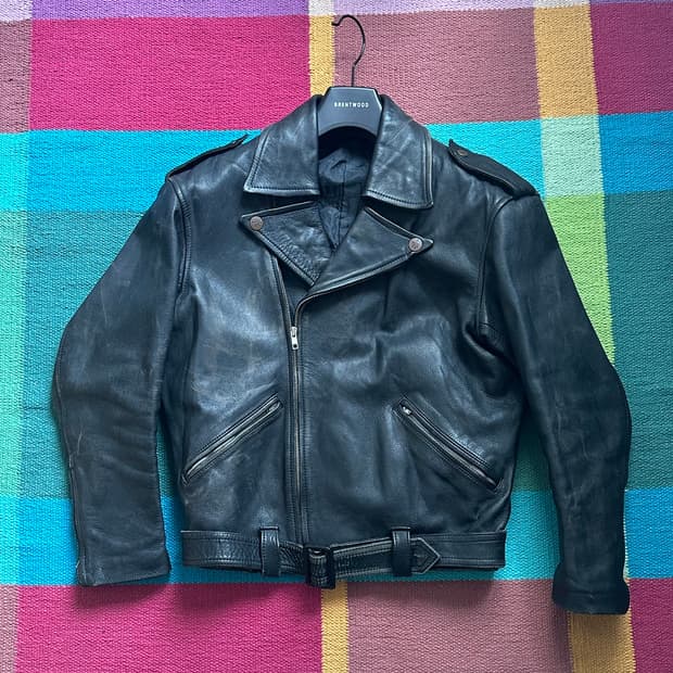 빈티지 더블라이더 자켓