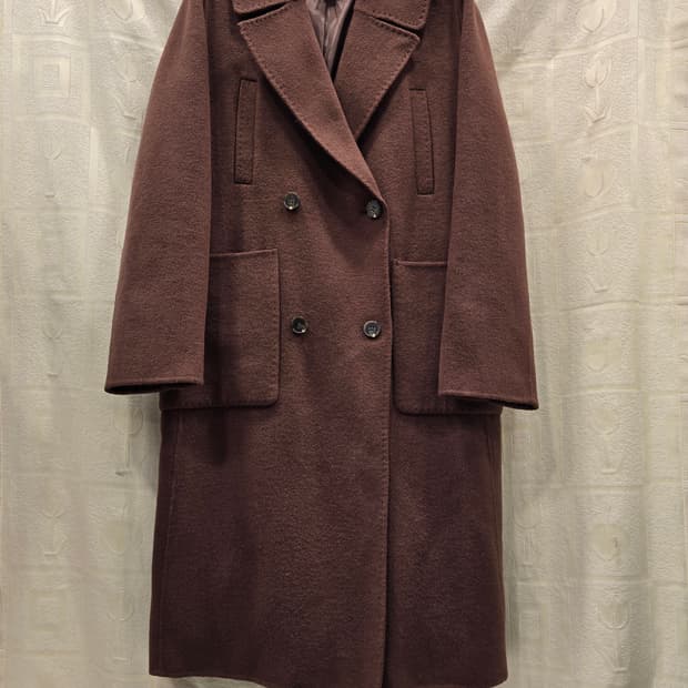 거의새거) 라삐아프 Laplaf 핸드메이드 모 더블 롱 코트 100