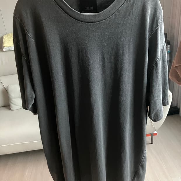 (L) 이니어 다트 티셔츠 그레이