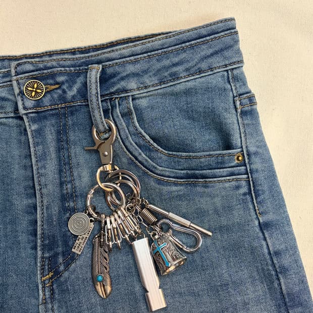 딸랑 메카닉 벨 키링 (Mechanic Bell Keyring)