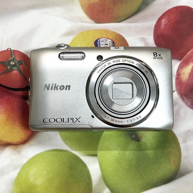 (민트급) 니콘 coolpix 쿨픽스 s3600 실버 디카 디지털카메라