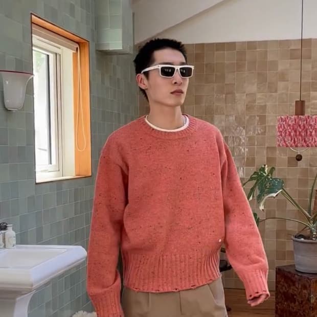 타일레 울 캔디넵 스웨터 니트