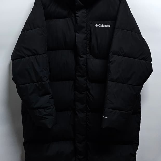 컬럼비아 옴니히트 롱패딩 L 오버핏