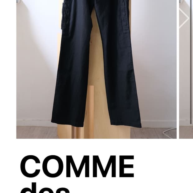 comme des Garcons Homme Pants