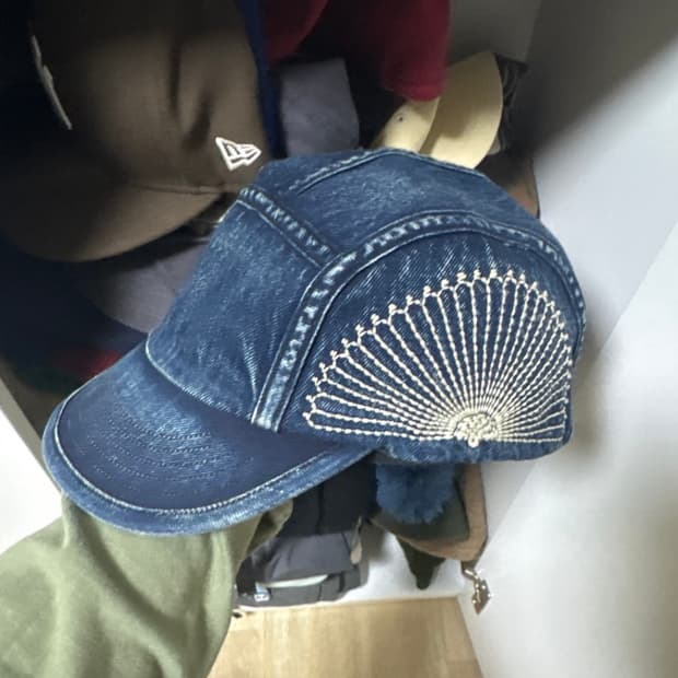 캐피탈 사시코 데님 캡