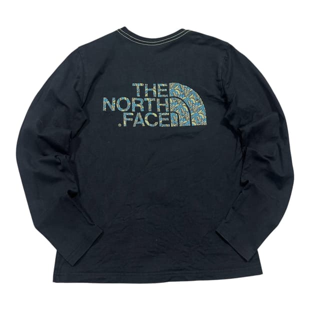 ✨ (바배) 노스페이스 빅로고 블랙 롱슬리브