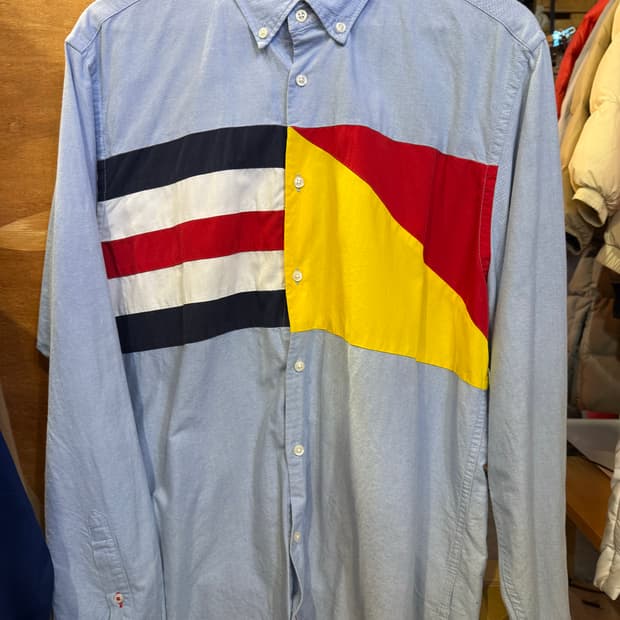 타미힐피거 스카이 셔츠