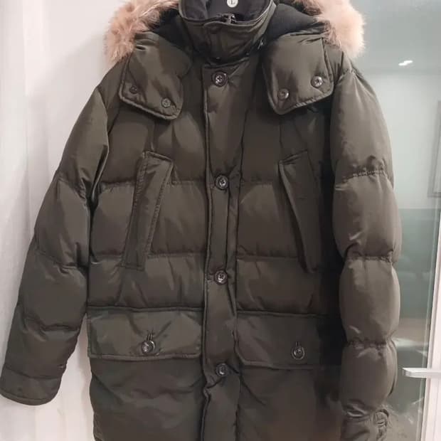 TOM FORD DOWN PUFF COAT FOX FUR HOOD