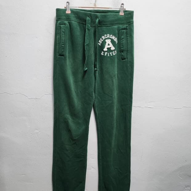 아베크롬비 딥그린 트레이닝 스웻팬츠 