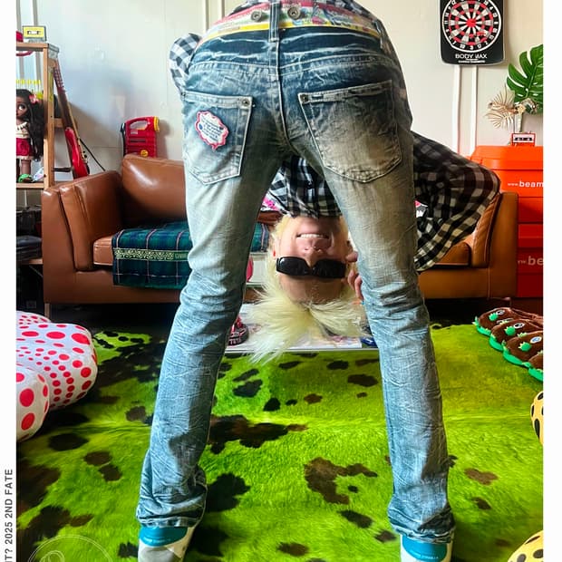 1980-90s Hyper Beach Washed Skinny Jeans