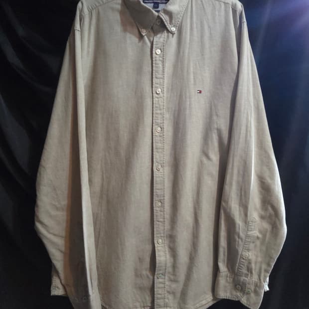 타미힐피거 코튼린넨 셔츠