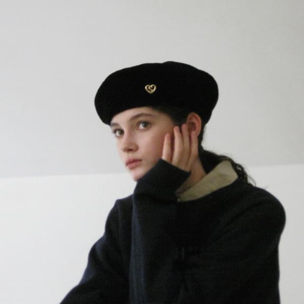 스무드무드 하트 베레모