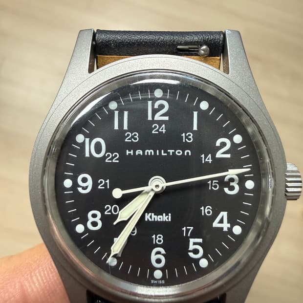 해밀턴 카키필드 필드워치 9415a