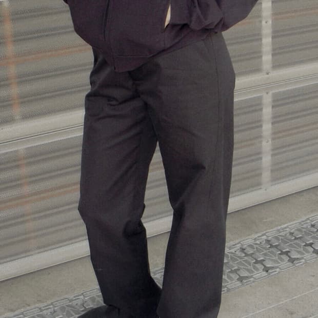 머듈 라운지 팬츠 블랙