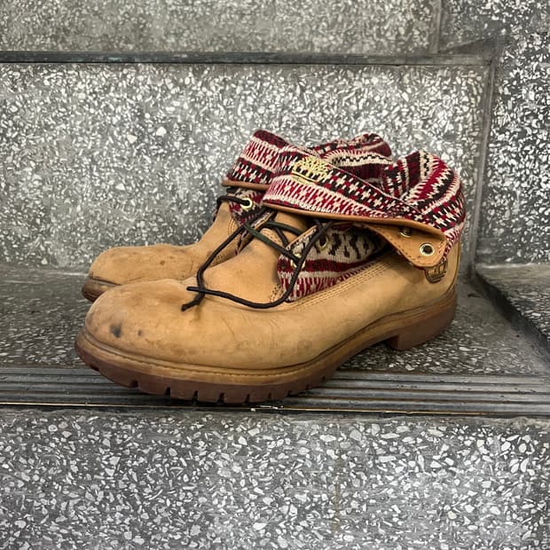 팀버랜드 어센틱 패브릭 롤탑 부츠