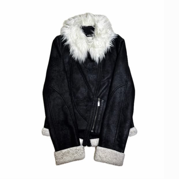 퍼 무스탕 자켓