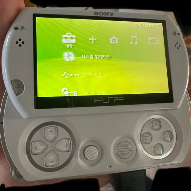 PSP GO 화이트
