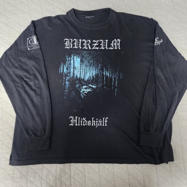 [OS] 90s 버줌 BURZUM 빈티지 밴드티