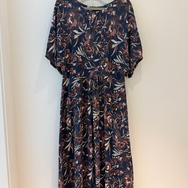 S MaxMara  롱 원피스 네이비