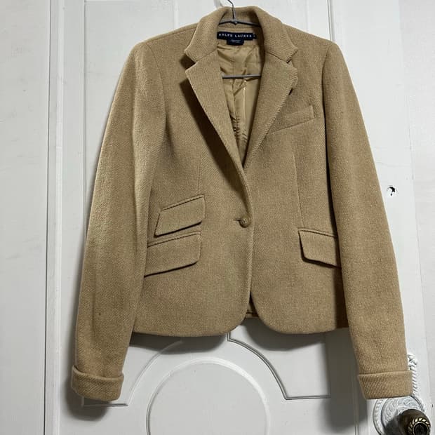 랄프로렌 울 블레이저