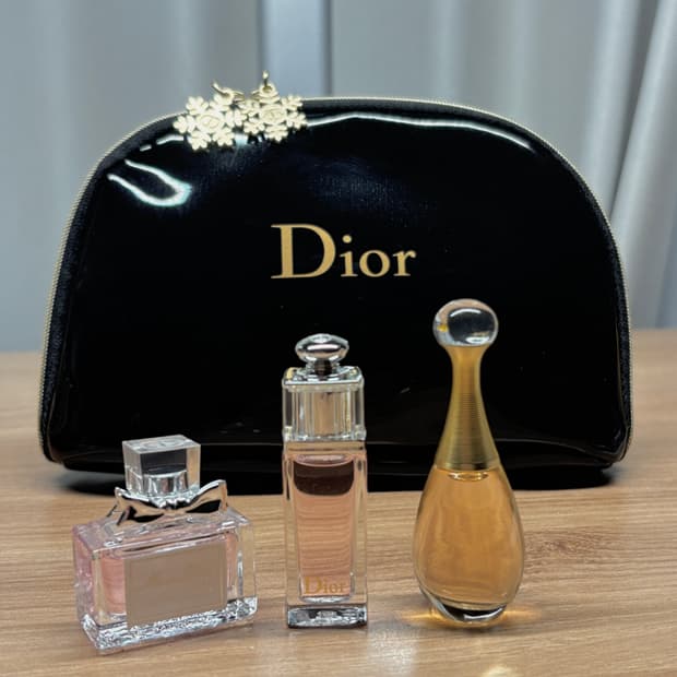 디올 미니 향수 3종 +파우치 세트