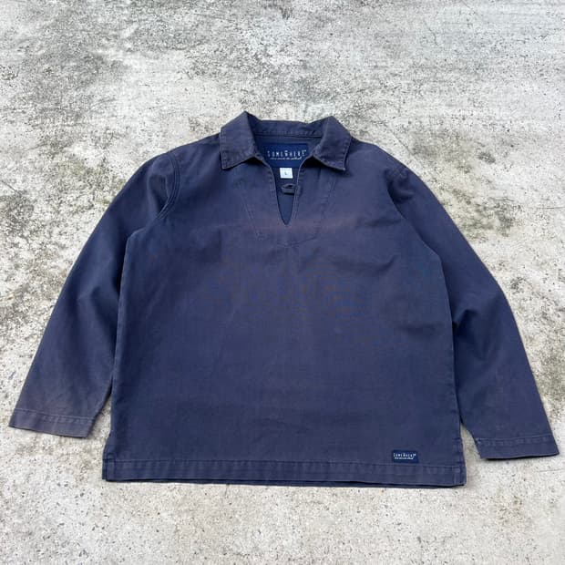 FADED DARK NAVY OLD FRENCH 프렌치피셔맨스목자켓