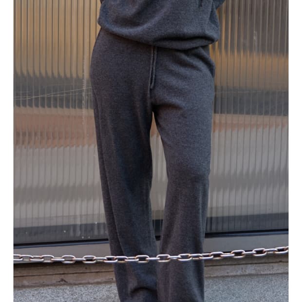 (구매)그레이 니트 팬츠 0,2사이즈