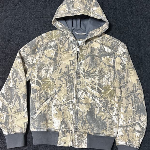 홀리스터 카모 자켓 후드집업