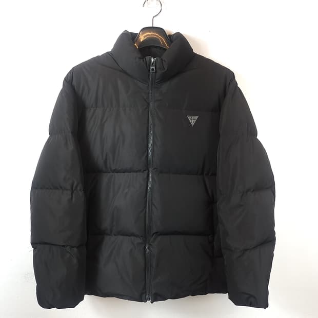 게스 블랙다운패딩 100 L