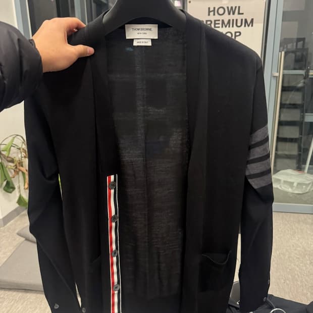 톰브라운 메리노울 가디건 3사이즈