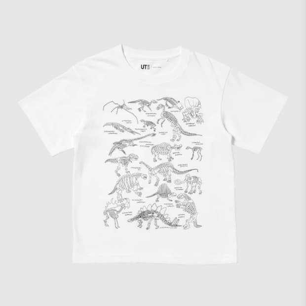 유니클로 KIDS Jason Polan UT(그래픽T)A 공룡티 160